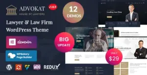 Advokat Lawyer & Law Firm WP Theme