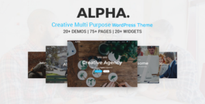 Alpha Dot Multi Purpose WP Theme