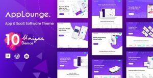 AppLounge Multipurpose SaaS WP Theme