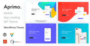 Aprimo Mobile & App Landing WP Theme