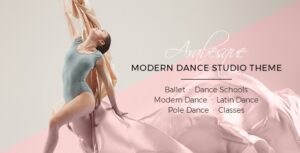 Arabesque Modern Ballet School and Dance Studio Theme