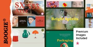 Boogie Design Agency and Portfolio Theme