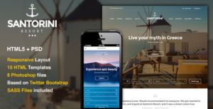 CSSIgniter Santorini ResortWordPress Themes