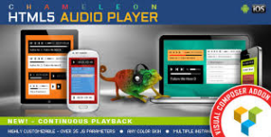 Chameleon Audio Player Addon for WPBakery Page Builder