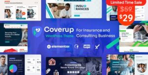 CoverUp Insurance & Consulting Business WP Theme