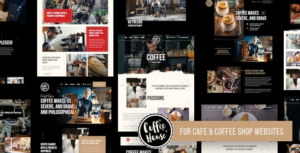 Craft Coffee Shop Restaurant WP Theme