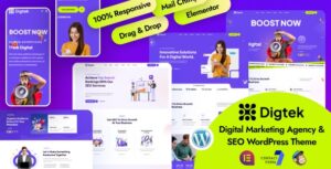 Digtek Digital Marketing Agency WP Theme