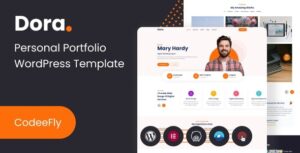 Dora Personal Portfolio WP Theme