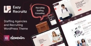 Eazy Recruitz Staffing Agencies WP Theme