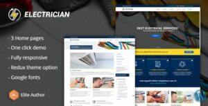 Electrician Electrical And Repair Service WP Theme