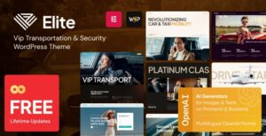 Elite Vip Transportation & Security WP Theme