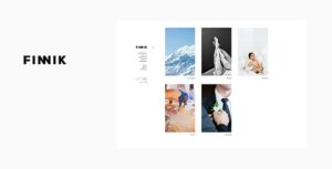 Finnik Minimal WP Theme for Photographers