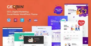 GeoBin Digital Marketing Agency, SEO WP Theme