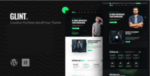 Glint Personal Portfolio Theme