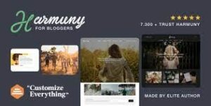 Harmuny Modern WP Blog Theme