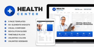 Health Center Medical WP theme
