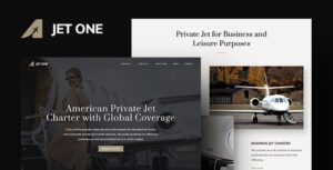 Jet One Private Airline WP Theme