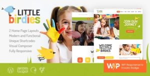 Little Birdies Children Kindergarten WP Theme
