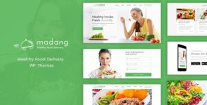 Madang Healthy Food Delivery Nutrition WP Theme
