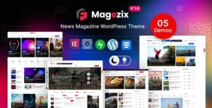 Magezix Newspaper & Magazine WP Theme