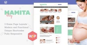 Mamita Pregnancy & Maternity Blog WP Theme