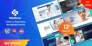 Medicoz Clinic & Pharmacy WP Theme