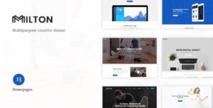 Milton Multipurpose Creative WP Theme