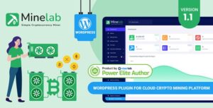 MineLab Cloud Crypto Mining WP Plugin
