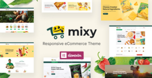 Mixy Organic Food Store WP Theme#