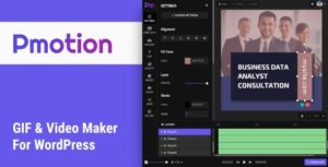 Pmotion Animated GIF and Video Maker For WP
