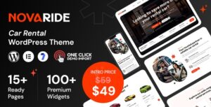 Novaride Car Rental WP Theme