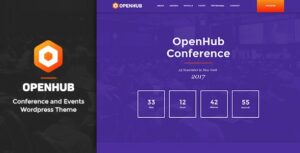 OpenHub A Stylish Events & Conference Theme
