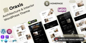 Oraxis Architecture and Interior Design WP Theme