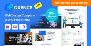 Oxence Web Design Agency Elementor WP Theme