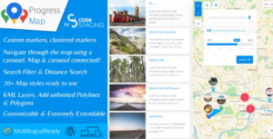 Progress Map WP Plugin + Addons