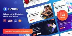 Softek Software & IT Solutions WP Theme
