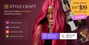 Style Craft Hairdresser & Hair Salon Theme