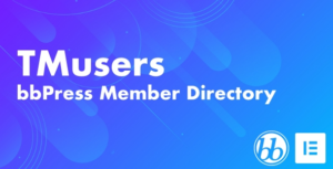 TMusers bbPress Forum Member Directory For Elementor