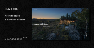 Tatee Architecture and Building Business WP Theme