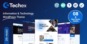 Techex IT Solutions & Technology WP Theme