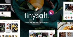 Tinysalt Personal Food Blog WP Theme