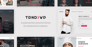 Trendy Creative WP Theme