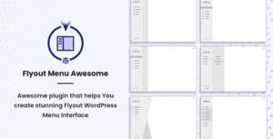 Vertical Slide Menu WP Plugin Flyout Menu Awesome