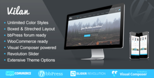 Vilan Corporate, Shop & Forum WP Theme