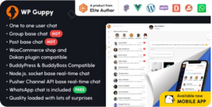WP Guppy PRO A live chat WP Plugin
