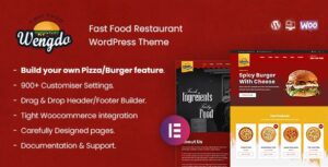 Wengdo Fastfood WP Theme