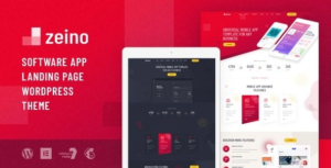 Zeino App Landing WP Theme