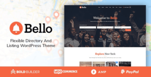 Bello Directory & Listing WP Theme