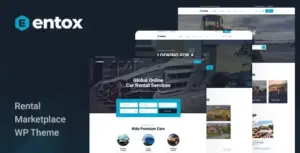 Entox Rental Marketplace WP Theme