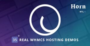 Horn WHMCS Dashboard Hosting Theme